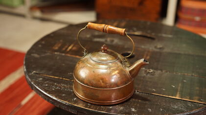 画像37696：Vintage Copper kettle/ビンテージ 銅製ケトル#g195